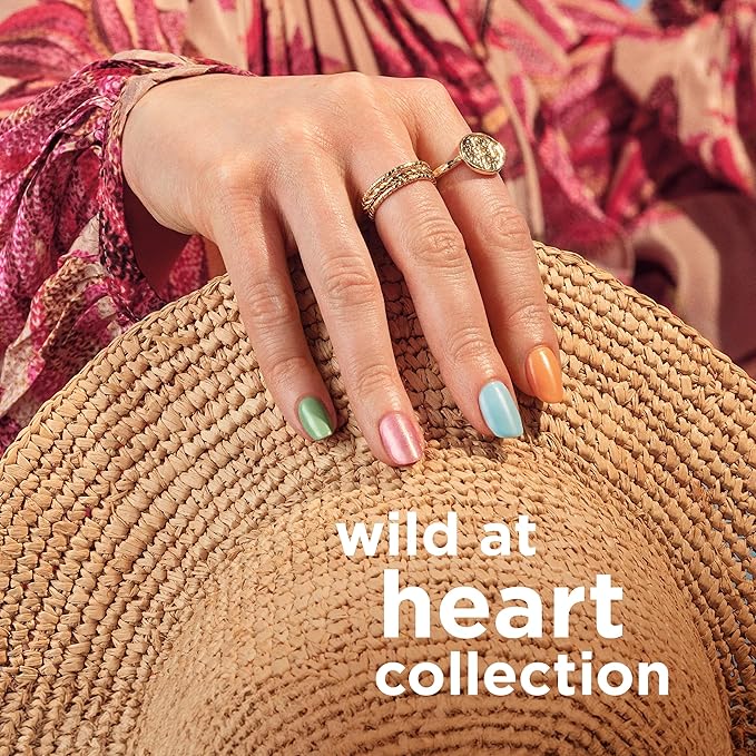 Sally Hansen Miracle Gel™, Road Less Traveled, Long Lasting, Gel-Like Formula, No UV Lamp Needed, Orange Nail Polish