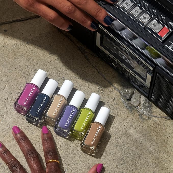 essie expressie quick dry nail polish, vegan, power vegan,