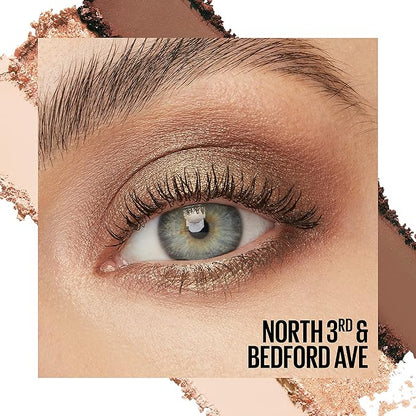 Maybelline New York Shadow Blocks Shadow Blocks Eyeshadow Palette, Stacked Eye Shadow Trio, North 3rd & Bedford Ave, 0.08 oz