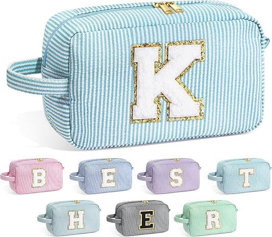 YOOLIFE Makeup Bag - Initial