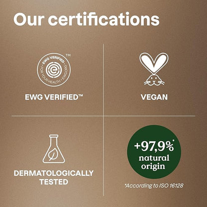 ATTITUDE Colorlast Hair Shampoo with Essential Oils, EWG Verified, Plant and Mineral-Based Ingredients, Vegan Beauty Products, Patchouli and Black Pepper, Bulk Refill, 67.6 Fl Oz