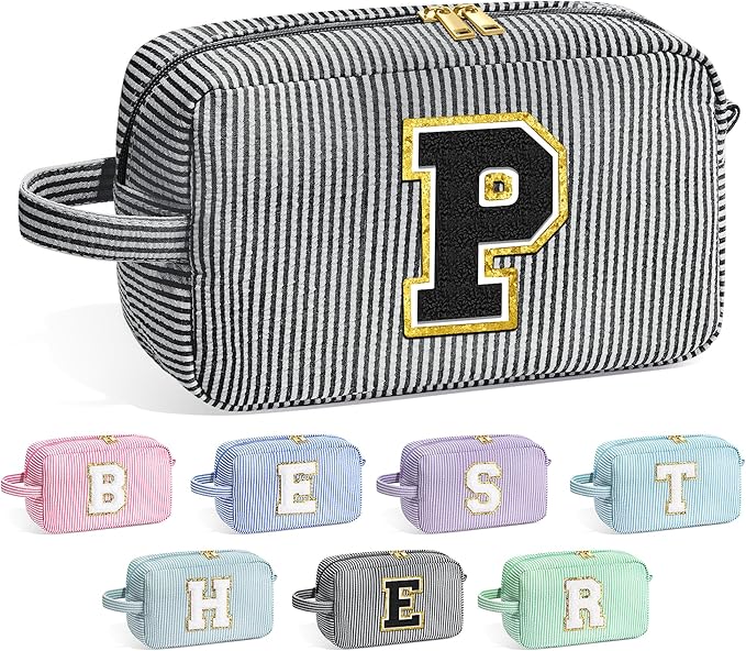 YOOLIFE Initial Makeup Bag -