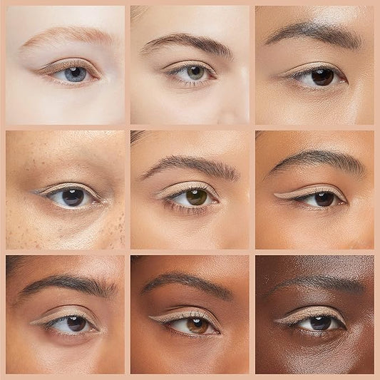 Rimmel London Scandaleyes Waterproof Kohl Kajal Eyeliner Pencil, Intense Color, Long-Wearing, Smudge-Proof, 005, Nude (Pack of 2)