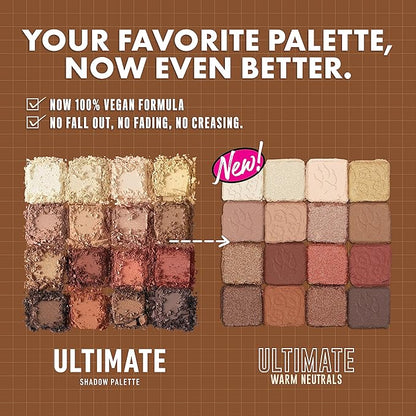 NYX PROFESSIONAL MAKEUP, Ultimate Shadow Palette, Eyeshadow Palette - Warm Neutrals