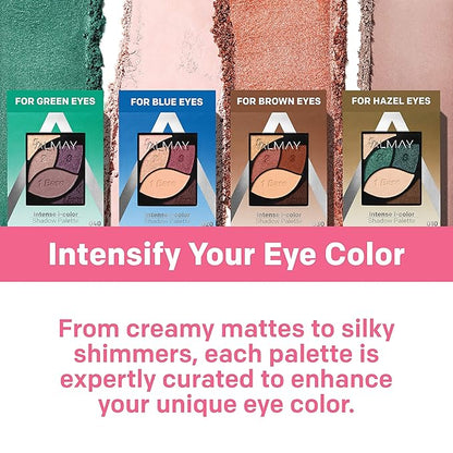 Almay Eyeshadow Palette, Longlasting Eye Makeup, Primer Enriched with Antioxidant Vitamin E, Hypoallergenic, 030 Hazel Eyes, 0.1 Oz