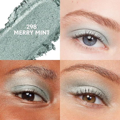 Covergirl Clean Multiline Eyeshadow Pencil, 298 Merry Mint, Vegan Formula, Shimmer Eyeshadow, Easy Application, Glides on Effortlessly, Blends Perfectly, 0.05oz
