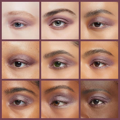 Antique Plum Light Purple Lavender Shimmer Pressed Powder Single Vegan Eyeshadow; Talc, Paraben & Cruelty Free